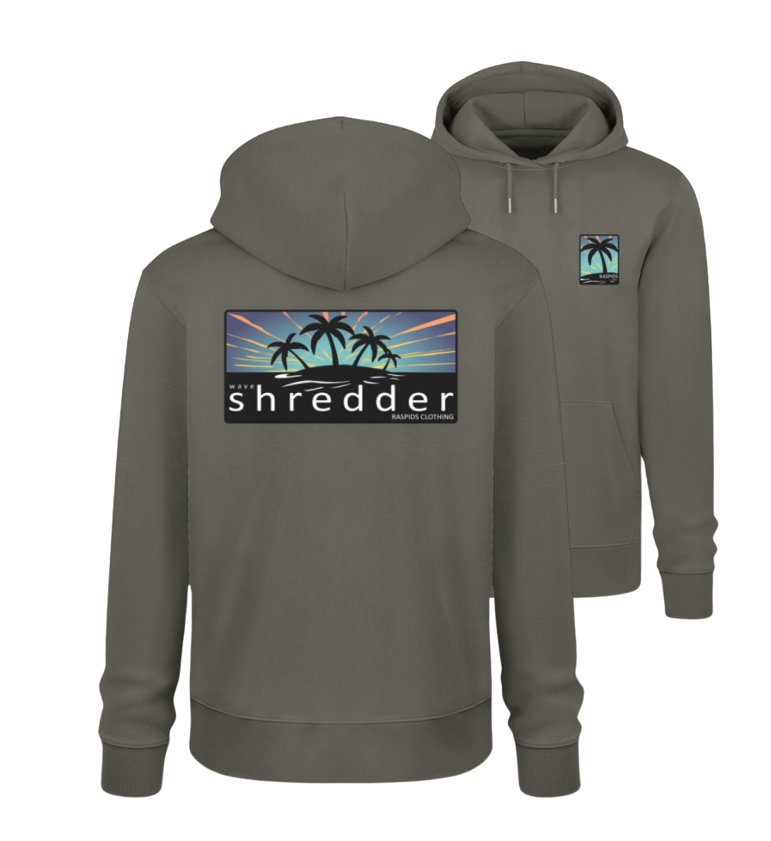 Shredder - Organic Hoodie | Double print