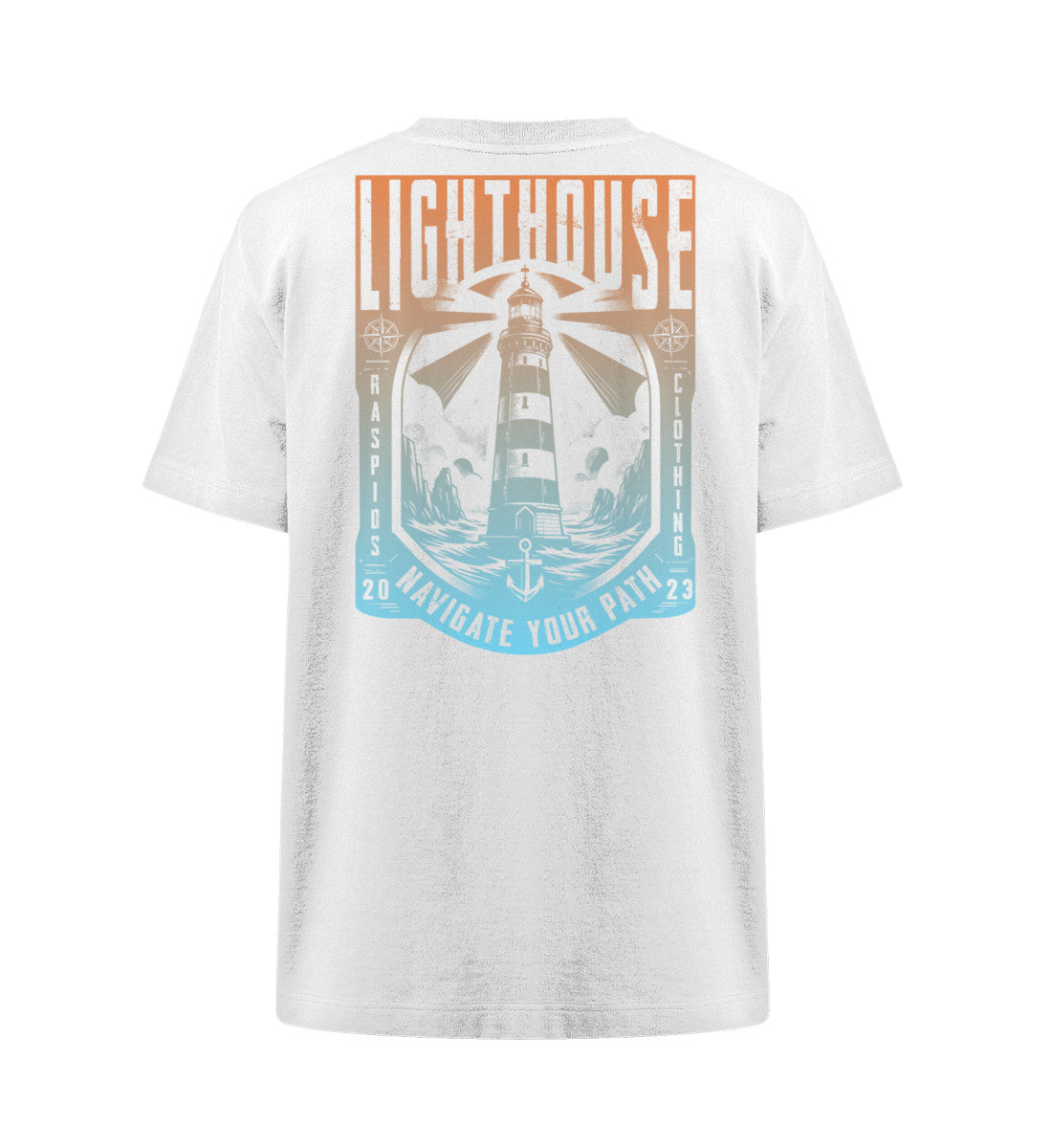 Lighthouse - Heavy Oversized T-Shirt | Back print