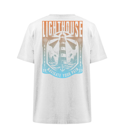 Lighthouse - Heavy Oversized T-Shirt | Back print