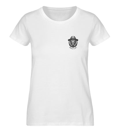 Lion - Ladies Organic Shirt | Pocket print