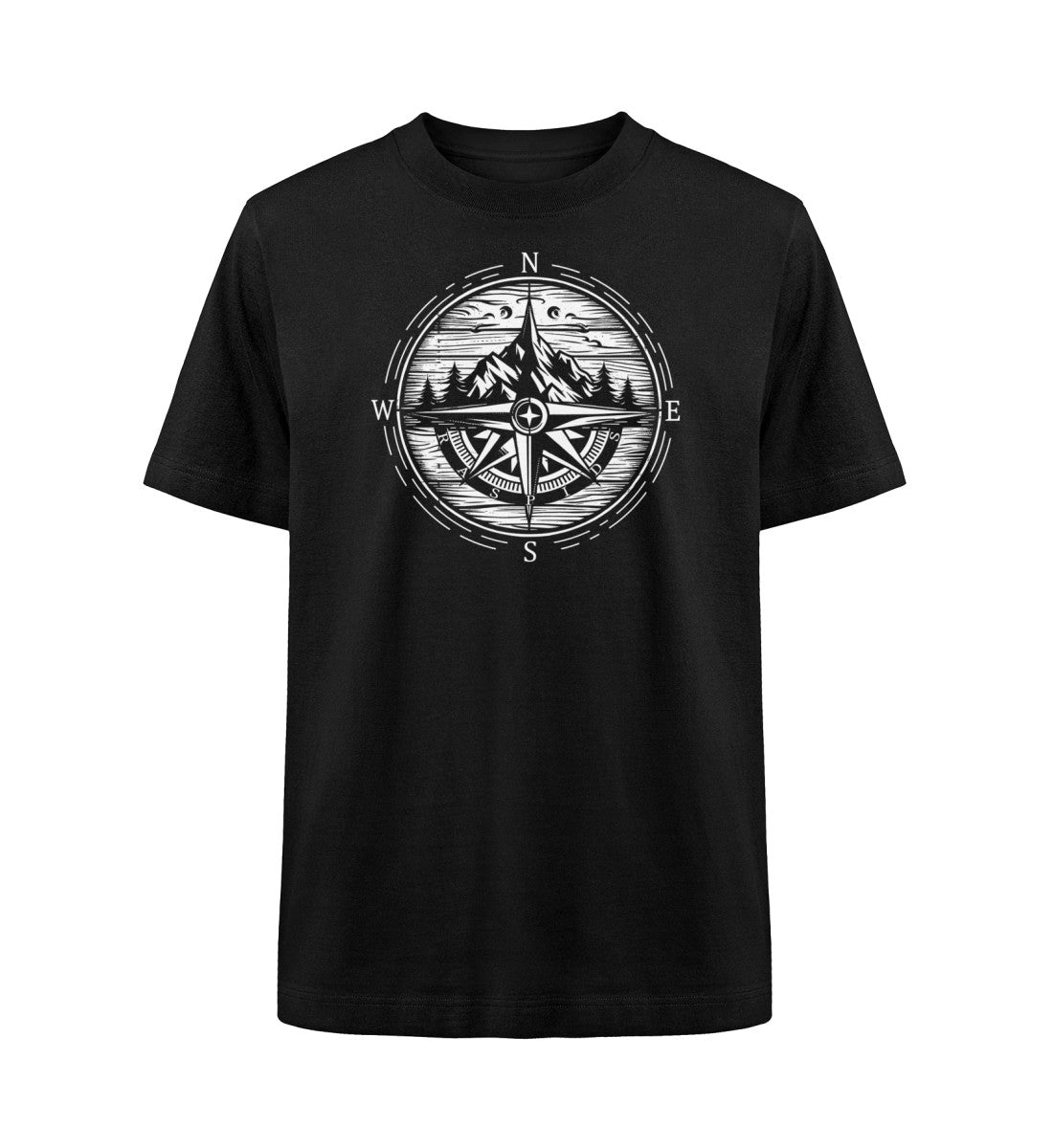 Compass - Heavy Oversized T-Shirt | Front print