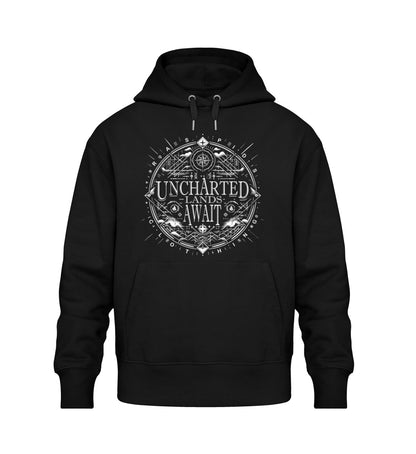 Uncharted  - Organic Oversize Hoodie | Front print